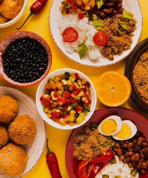 flat-lay-delicious-brazilian-food-arrangement_23-2148739218